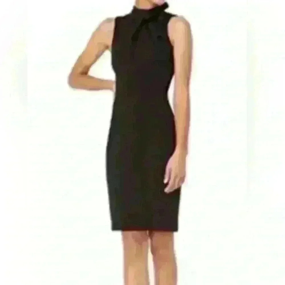 Calvin Klein now neck sheath dress​​